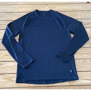 REI Long Sleeve Base Layer Top Size Small Men’s Black